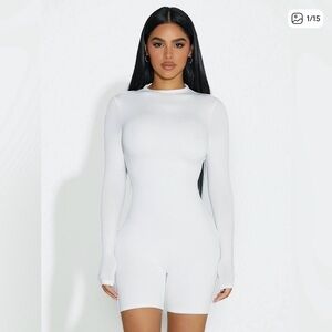 Naked Wardrobe White romper